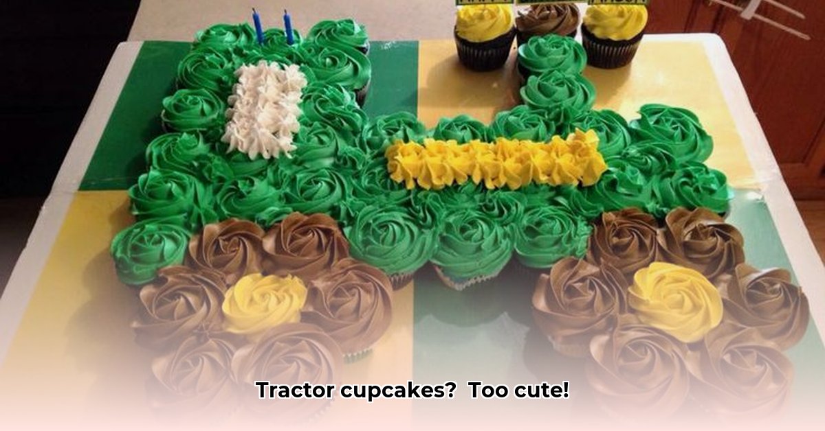 tractor-cupcake-cake
